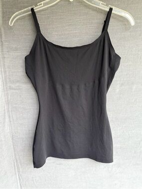 SPANX Black Slimming Camisole with Adjustable Straps size M